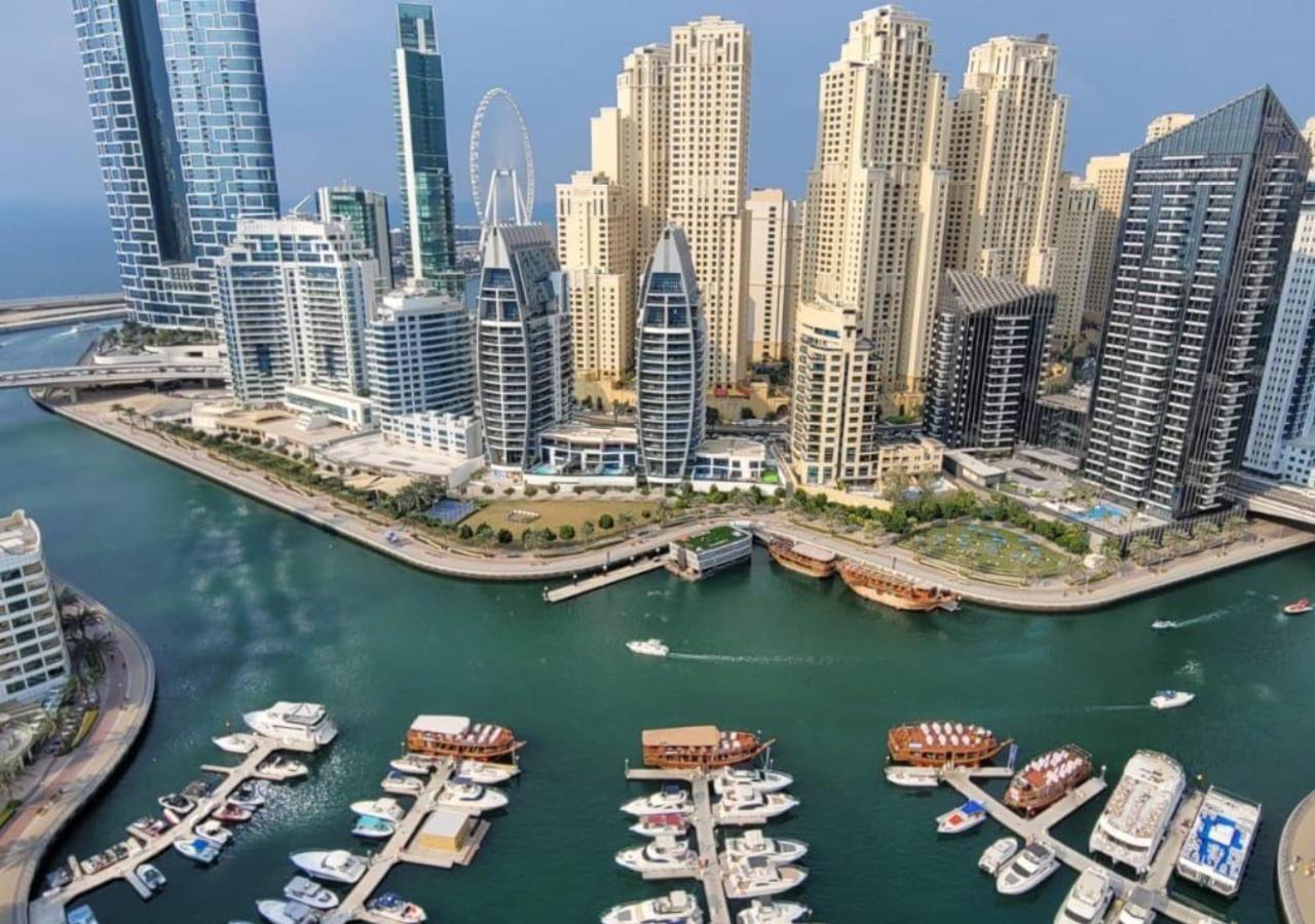 Dubai Marina Walk Gem Modern Apartments With Pool & Gym Access, Steps To Beach & Metro Managed By Sunnyhomes מראה חיצוני תמונה