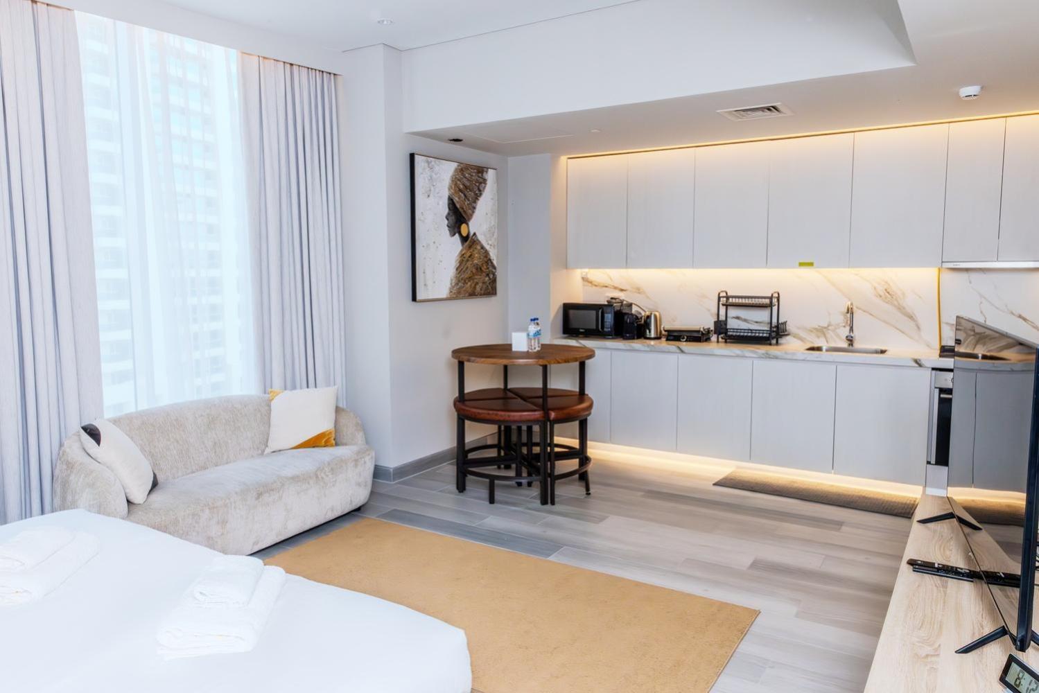 Dubai Marina Walk Gem Modern Apartments With Pool & Gym Access, Steps To Beach & Metro Managed By Sunnyhomes מראה חיצוני תמונה