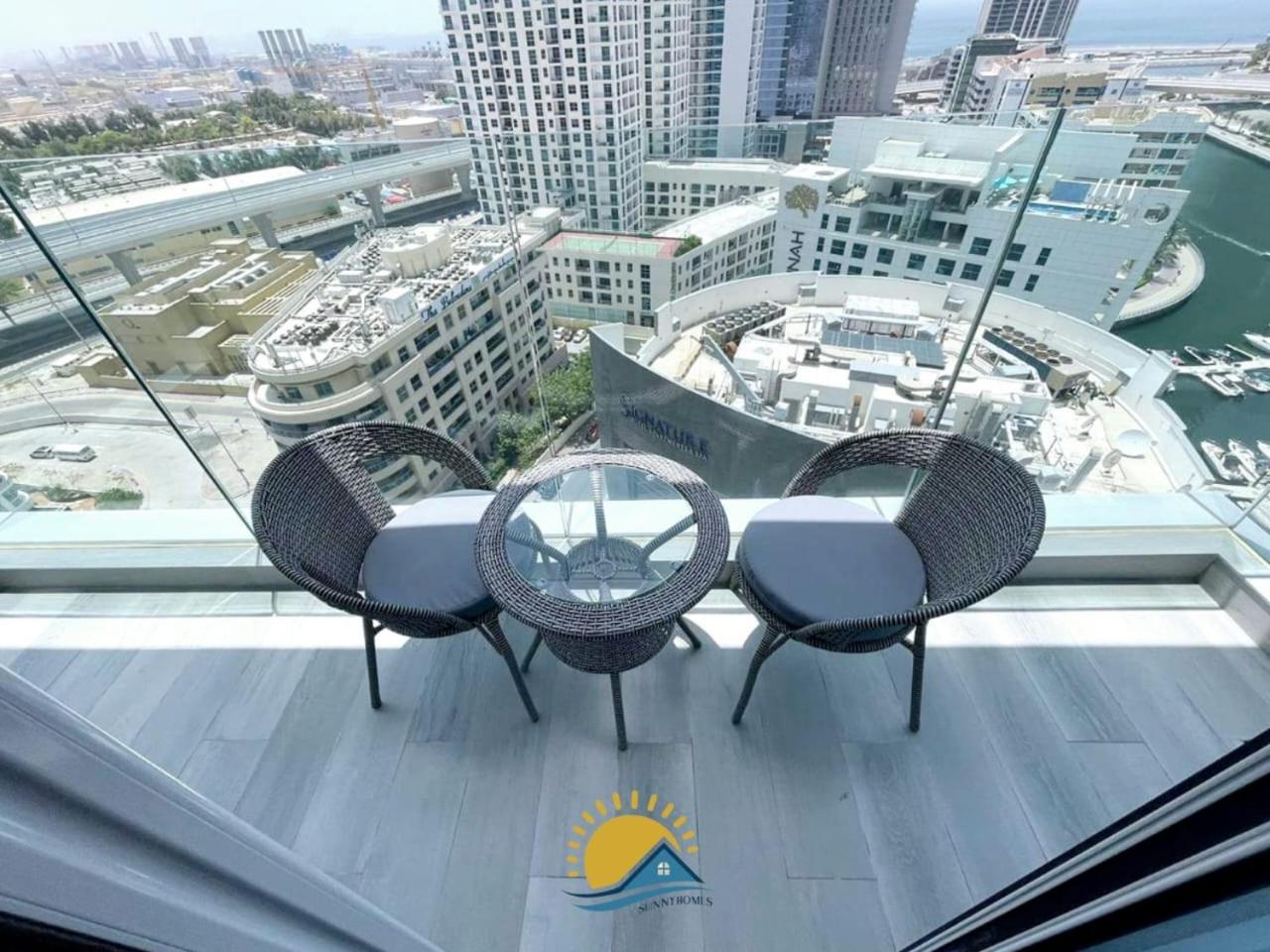 Dubai Marina Walk Gem Modern Apartments With Pool & Gym Access, Steps To Beach & Metro Managed By Sunnyhomes מראה חיצוני תמונה