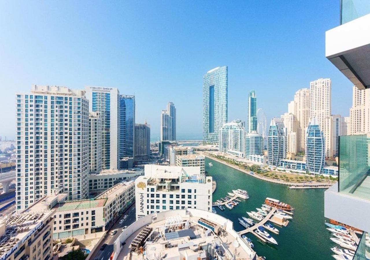 Dubai Marina Walk Gem Modern Apartments With Pool & Gym Access, Steps To Beach & Metro Managed By Sunnyhomes מראה חיצוני תמונה